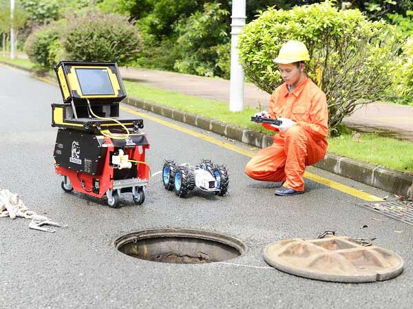鄂温克管道机器人检测